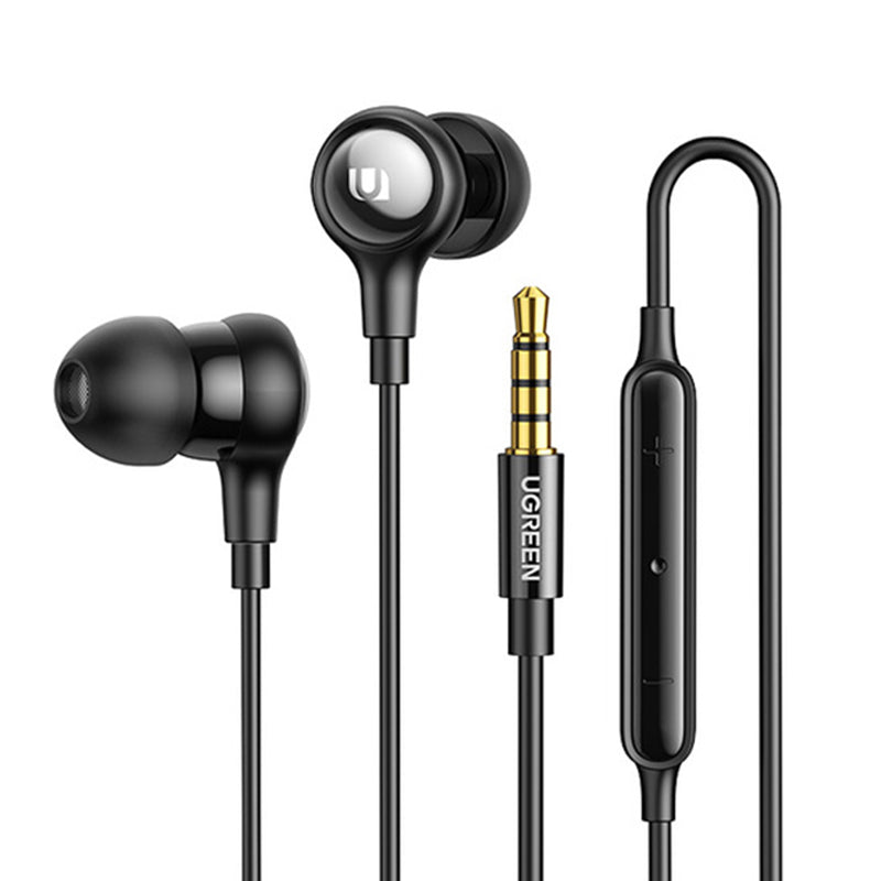 UGREEN 30637 Wired Headphone Earphone In-ear Stereo Surround Sound Gaming Headset 3.5mm Audio Interface Cord Headphone for Android MP3 MP4 UGREEN 30637 Wired Headphone Earphone In-ear Stereo Surround Sound Gaming Headset 3.5mm Audio Interface Cord Headphone for Android MP3 MP4